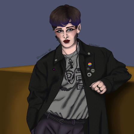 New-wave goth Will Byers